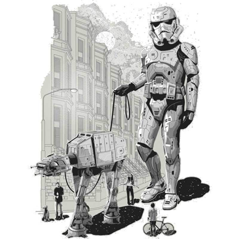 Stormtrooper and AT - AT