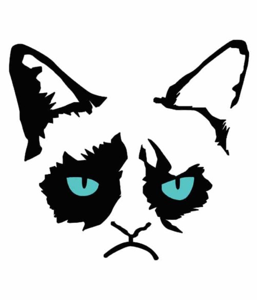 Grumpy Cat Eyes Póló - Ha Meme rajongó ezeket a pólókat tuti imádni fogod!