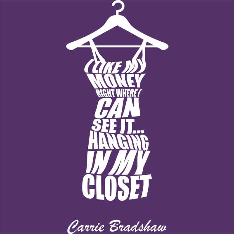 I like my money right where I can see it