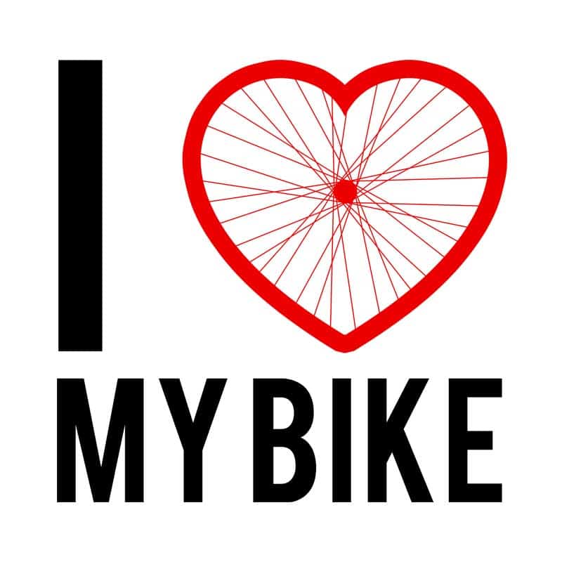 I love my bike