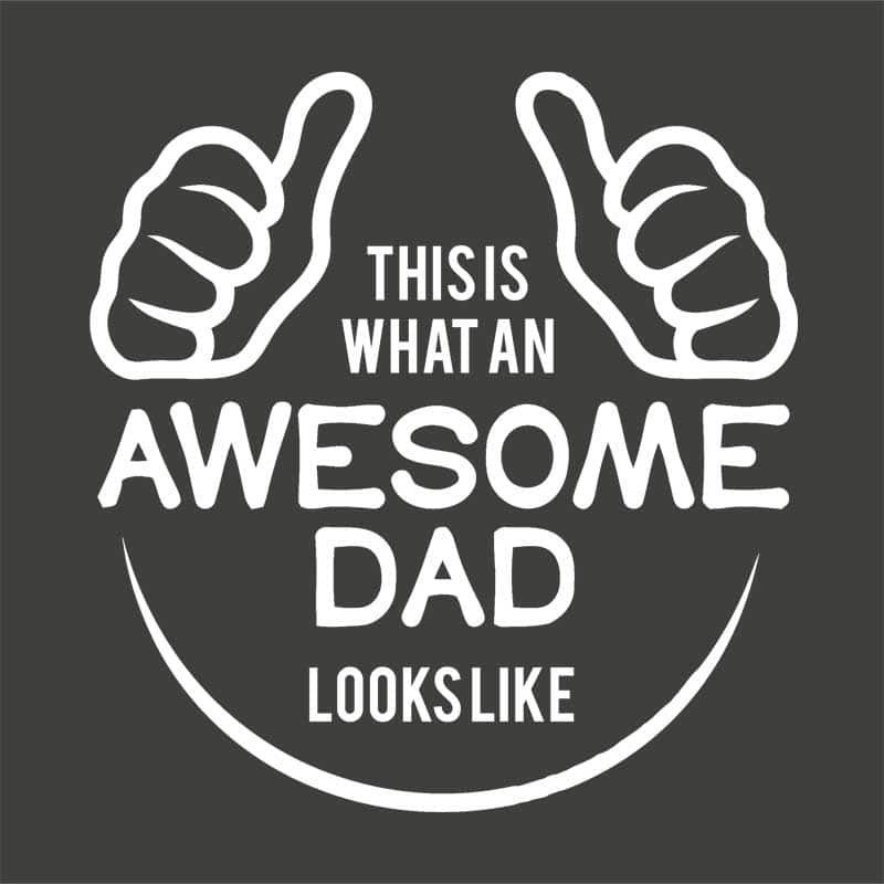 This is what an awesome dad looks like