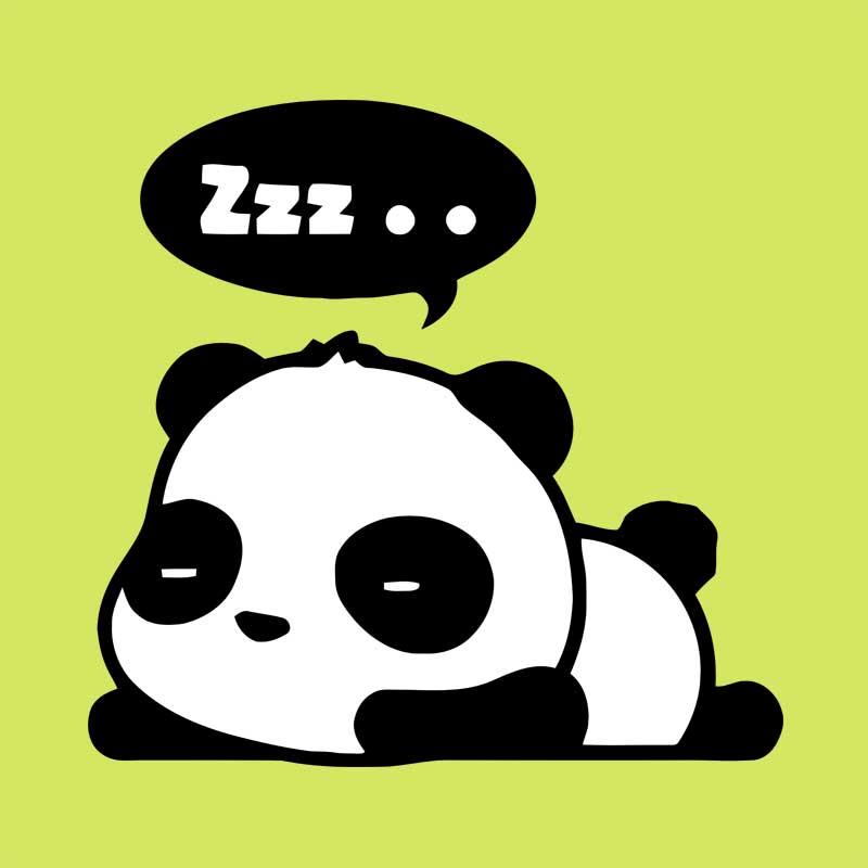 Sleepy Panda