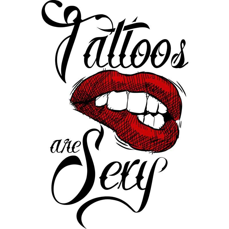 Tattoos are sexy