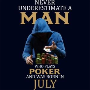 Poker man July - Design preview