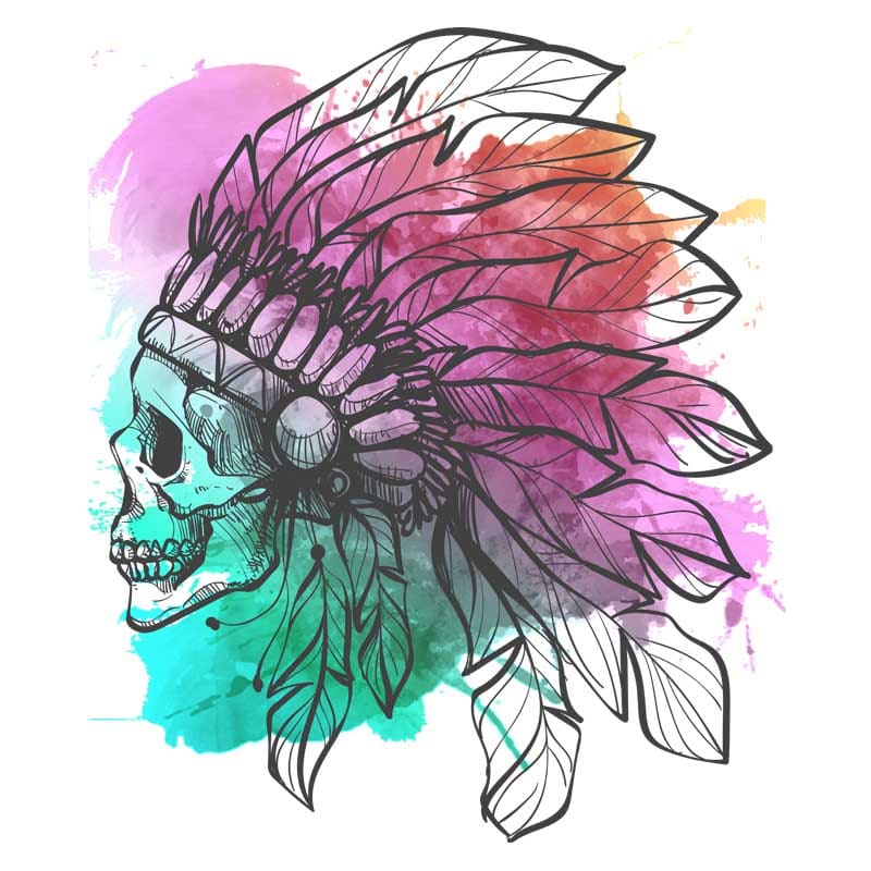 Indian skull
