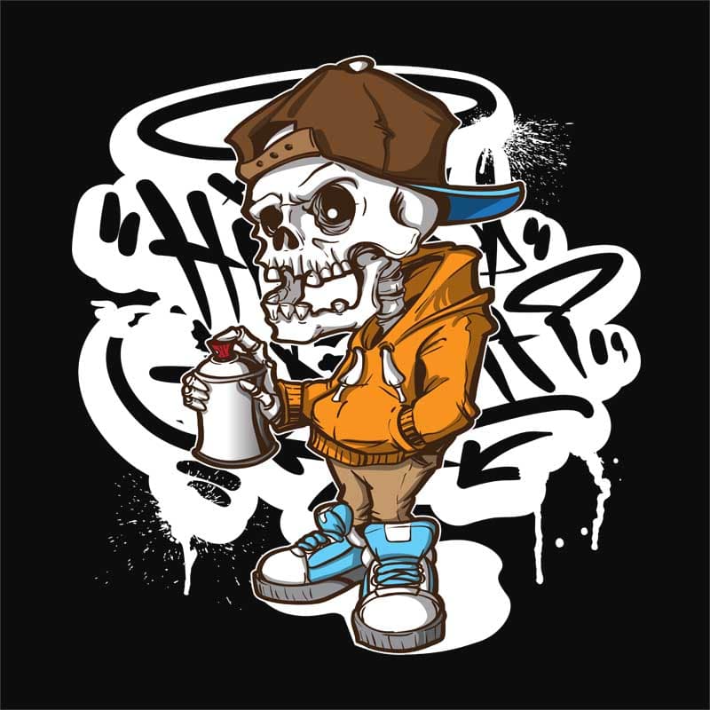 Hip Hop skull