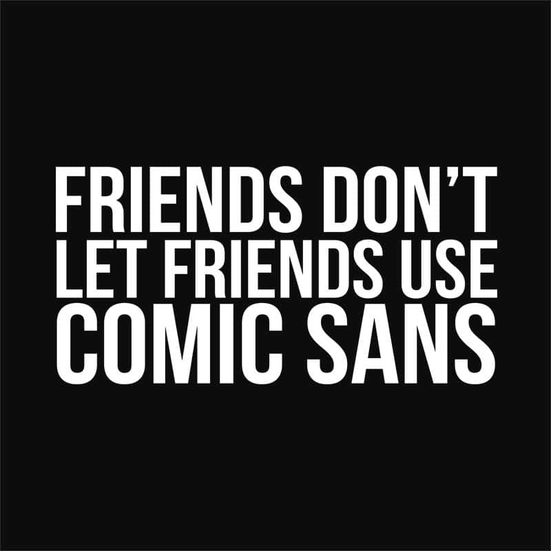 Comic sans