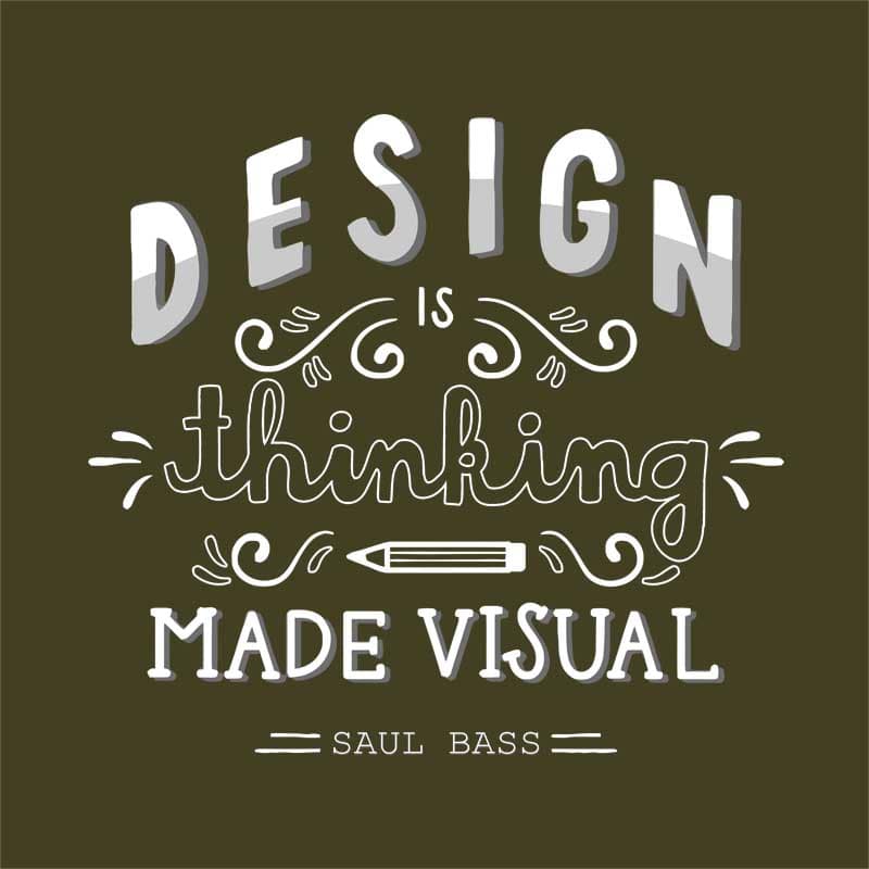 Design is thinking made visual