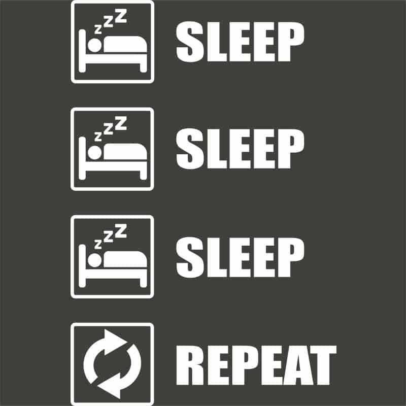 Sleep sleep sleep repeat