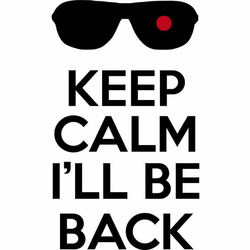 Keep calm terminator