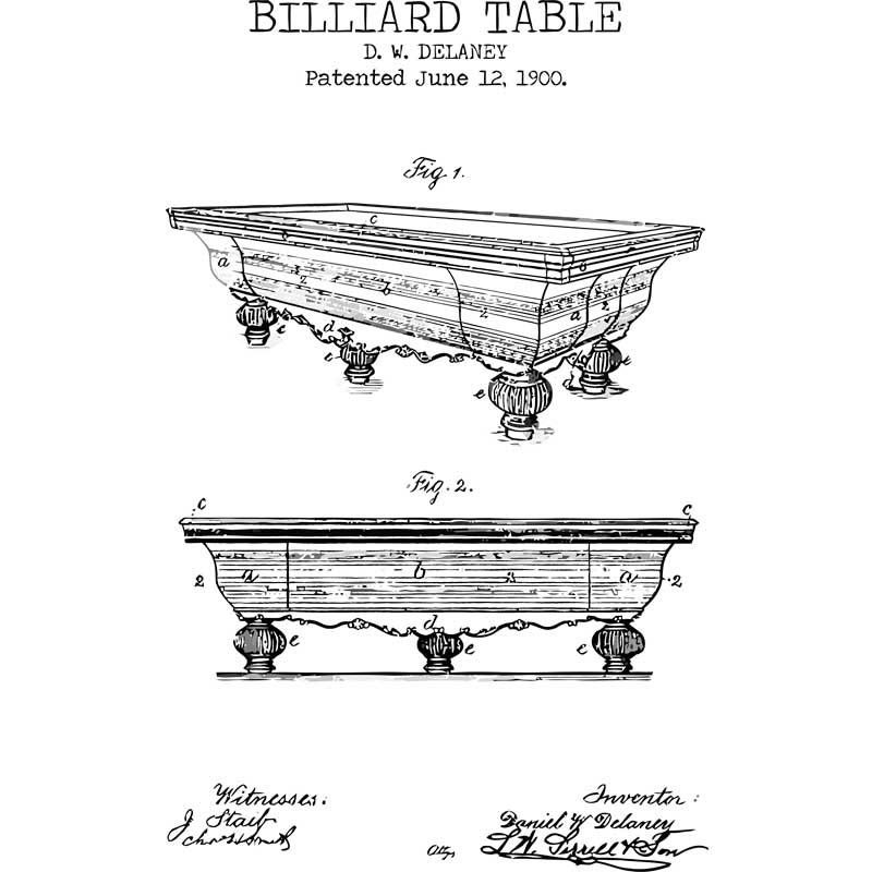 Billiard table