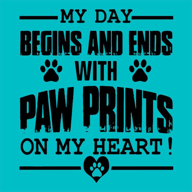 Paw prints on my heart