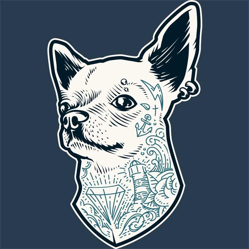 Tattooed chihuahua