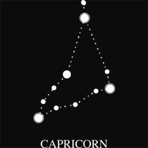Capricorn constellation - Design preview