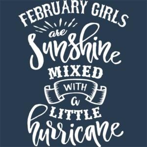 February sunshine and hurricane - Design preview