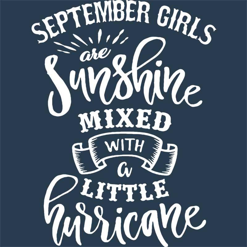 September sunshine and hurricane