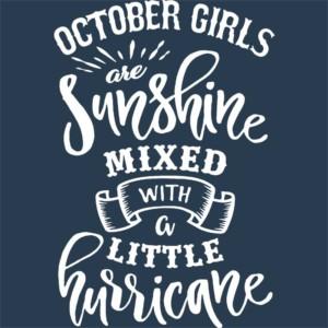 October sunshine and hurricane - Design preview