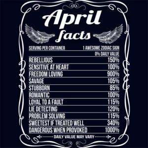 April Facts - Design preview