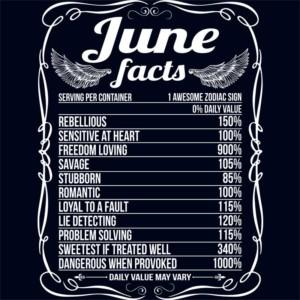 June Facts - Design preview