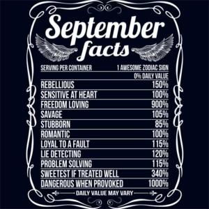 September Facts - Design preview