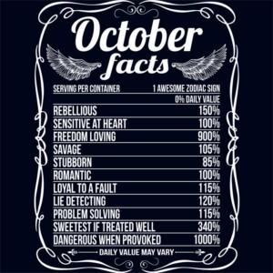 October Facts - Design preview