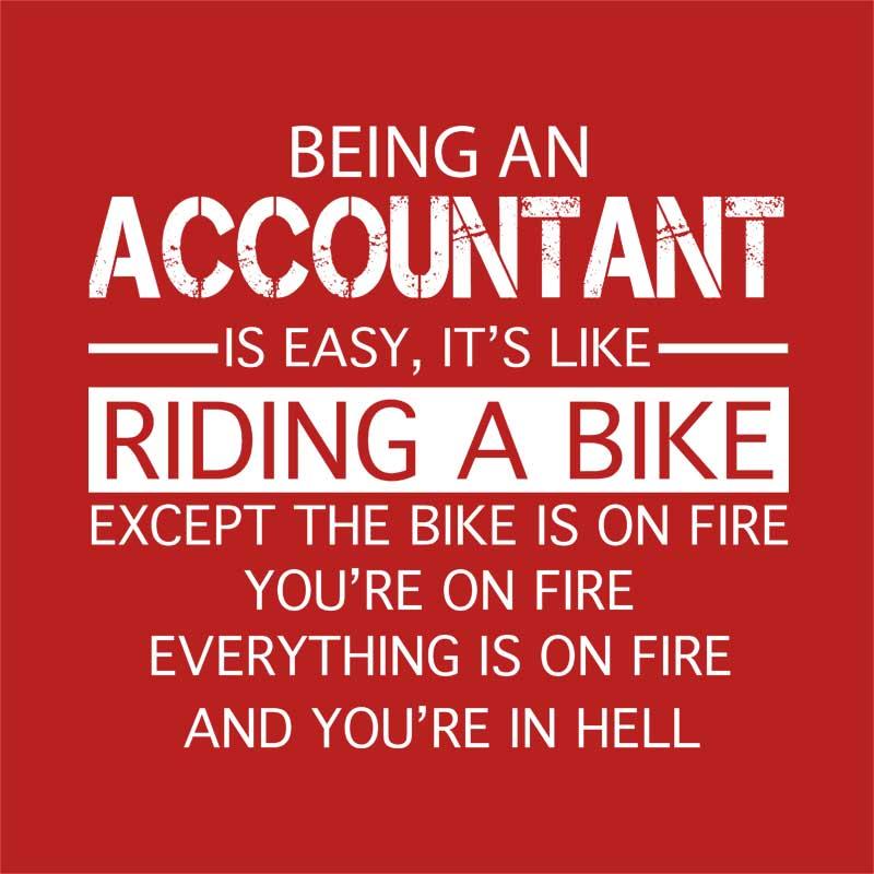Being an accountant