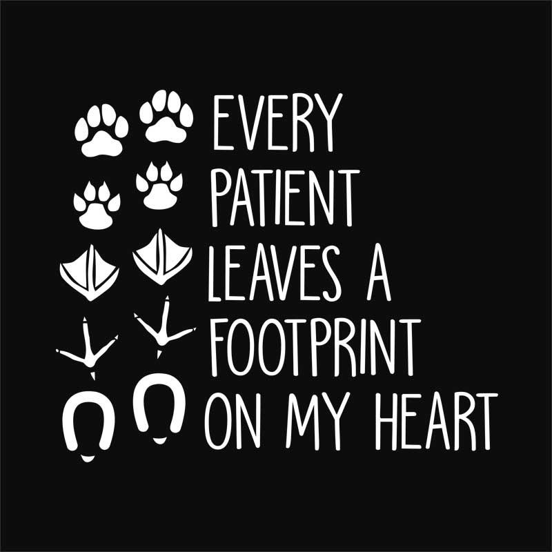 Every patient leaves a footprint on my heart