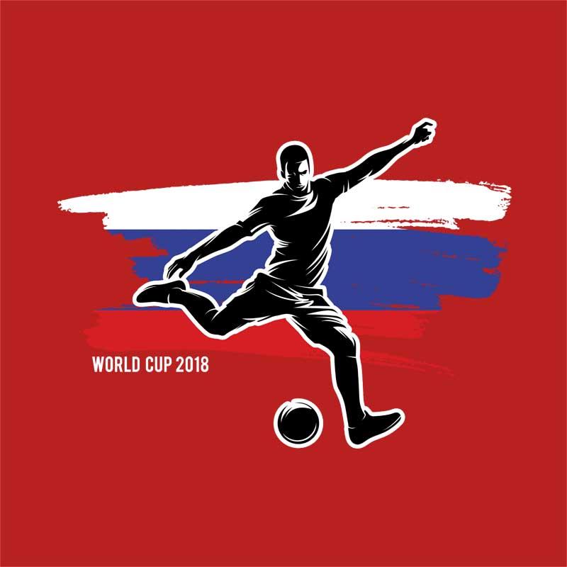World Cup Flag Player Russia