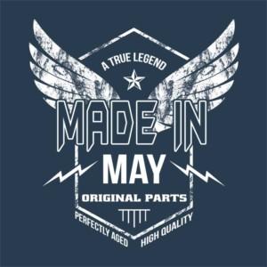 A True Legend Made In May - Design preview