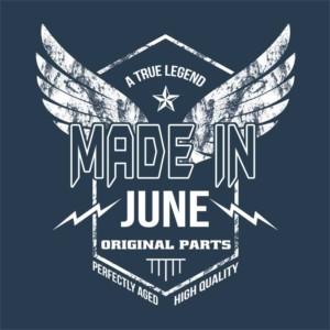 A True Legend Made In June - Design preview