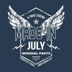 A True Legend Made In July - Design preview