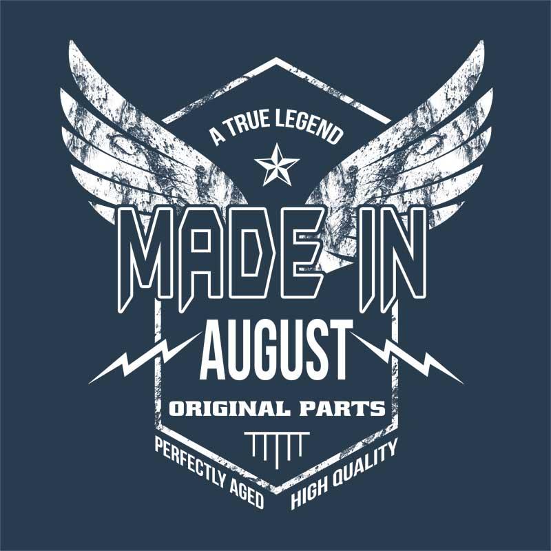 A True Legend Made In August - Design preview