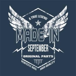 A True Legend Made In September - Design preview
