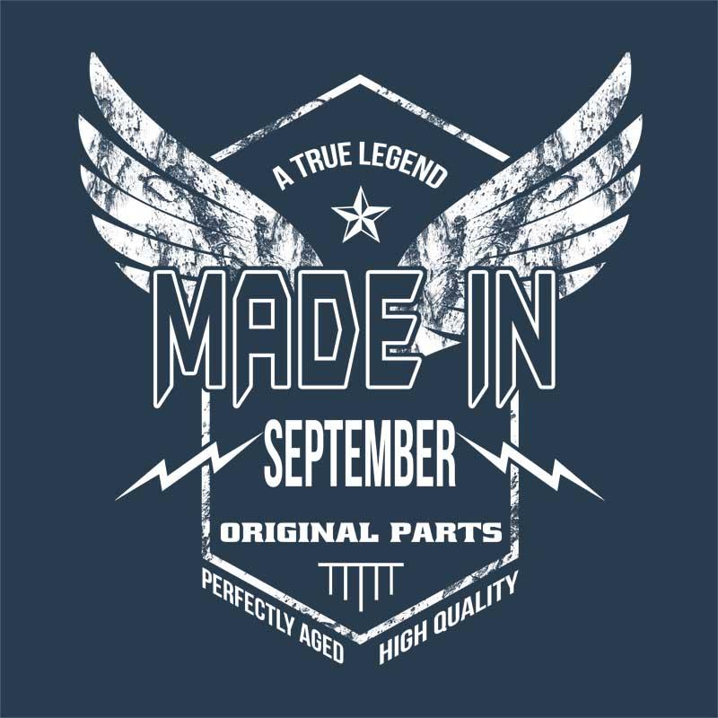 A True Legend Made In September - Design preview