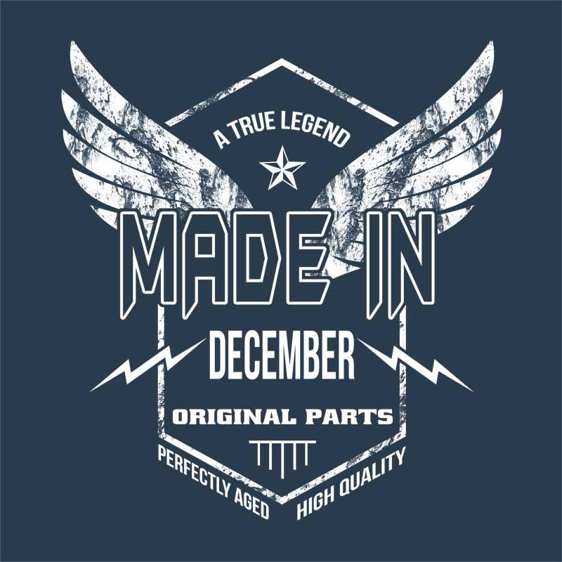 A True Legend Made In December - Design preview