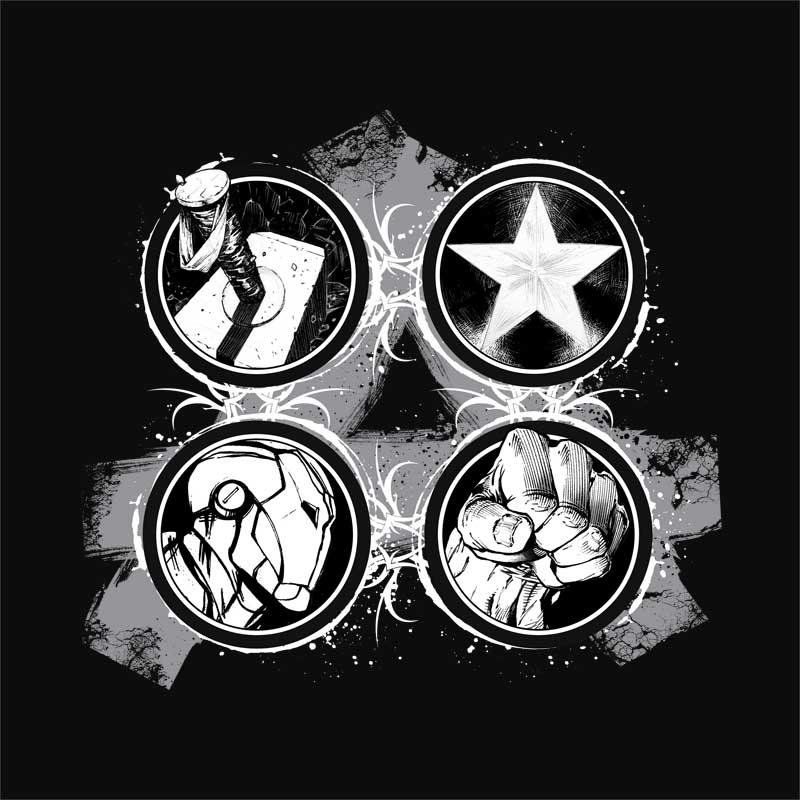 Heroes Splatter Logo