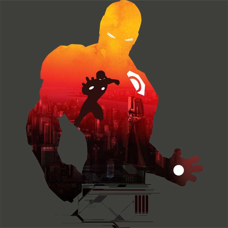 Iron Man silhouette