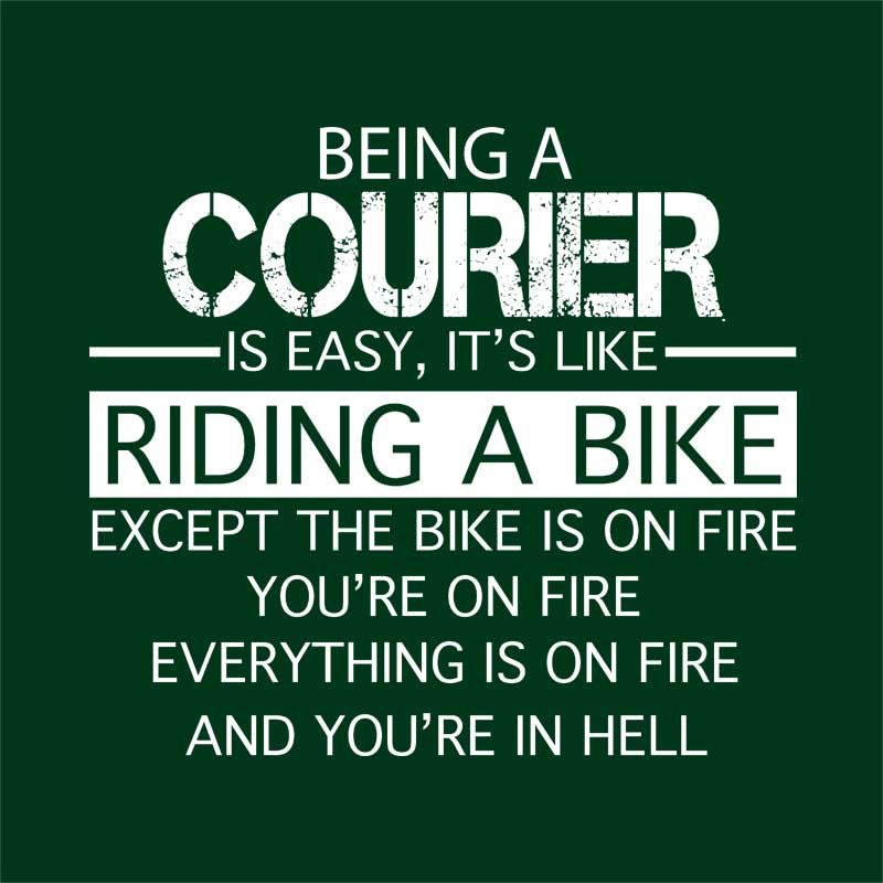 Being a courier