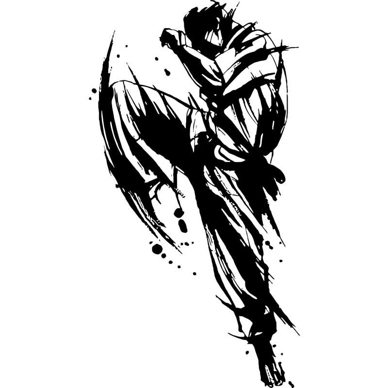 Karate painting