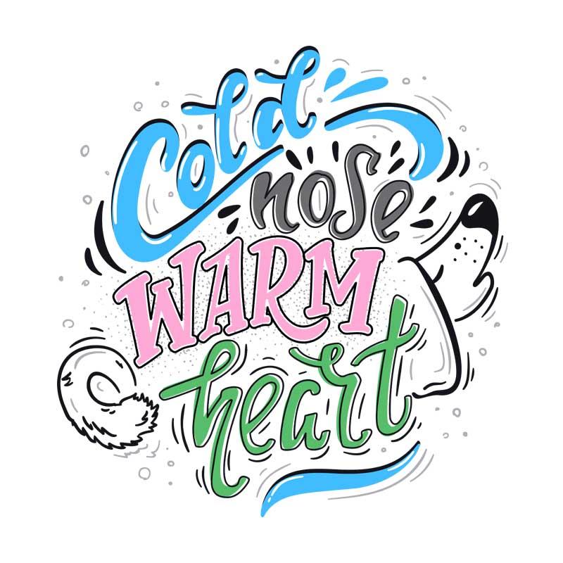 Cold nose
