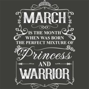 Princess Warrior March - Woman Long Length T-shirt