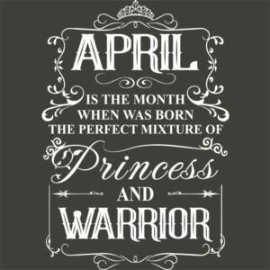 Princess Warrior April - Woman Long Length T-shirt