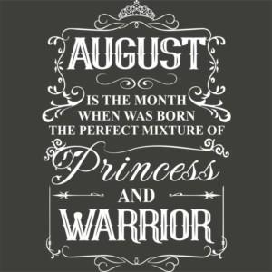 Princess Warrior August - Woman Long Length T-shirt