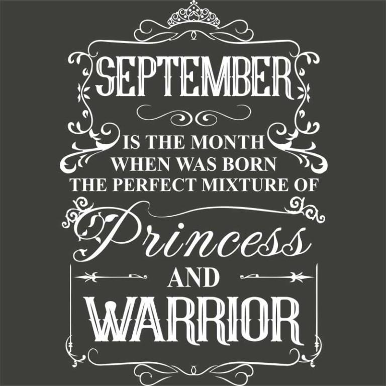 Princess Warrior September - Design preview
