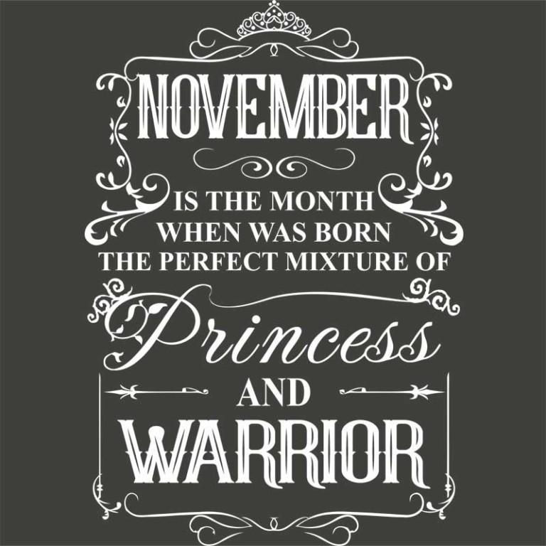 Princess Warrior November - Design preview