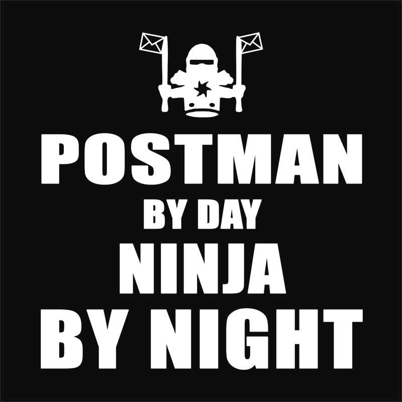 Postman by day