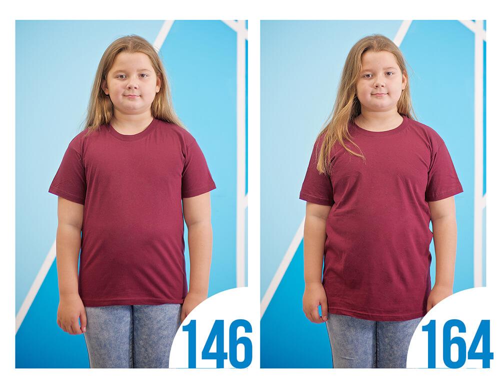 Kid's T-shirt Sizes