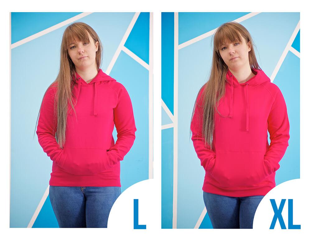 Women's Hoodie Sizes