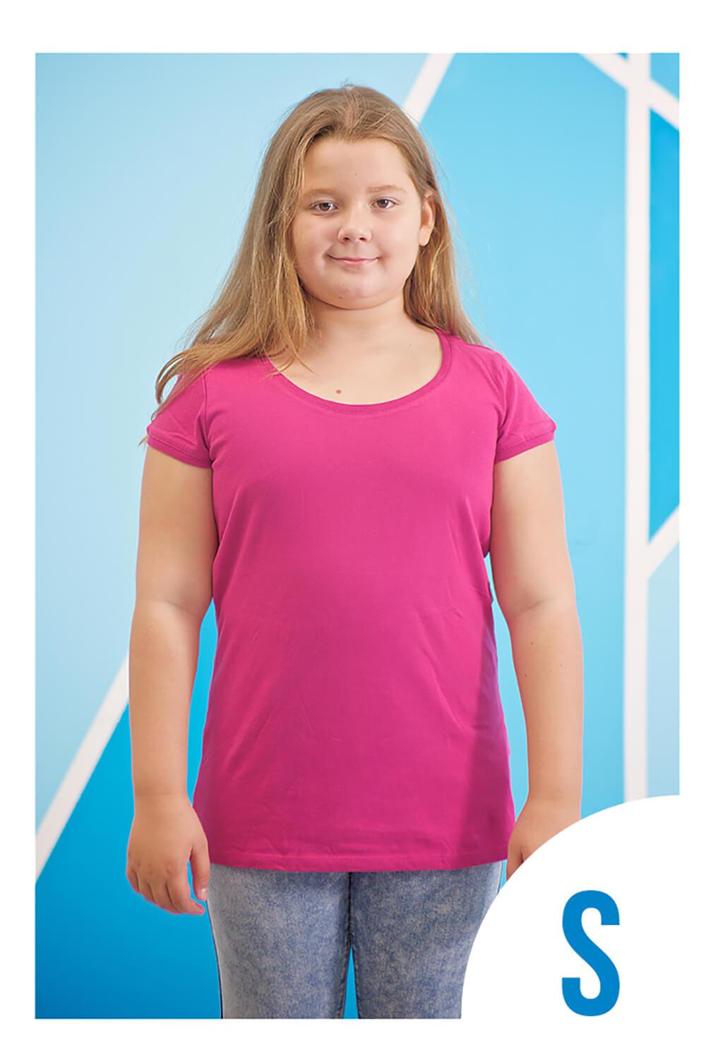 Women's o-neck T-shirt sizes