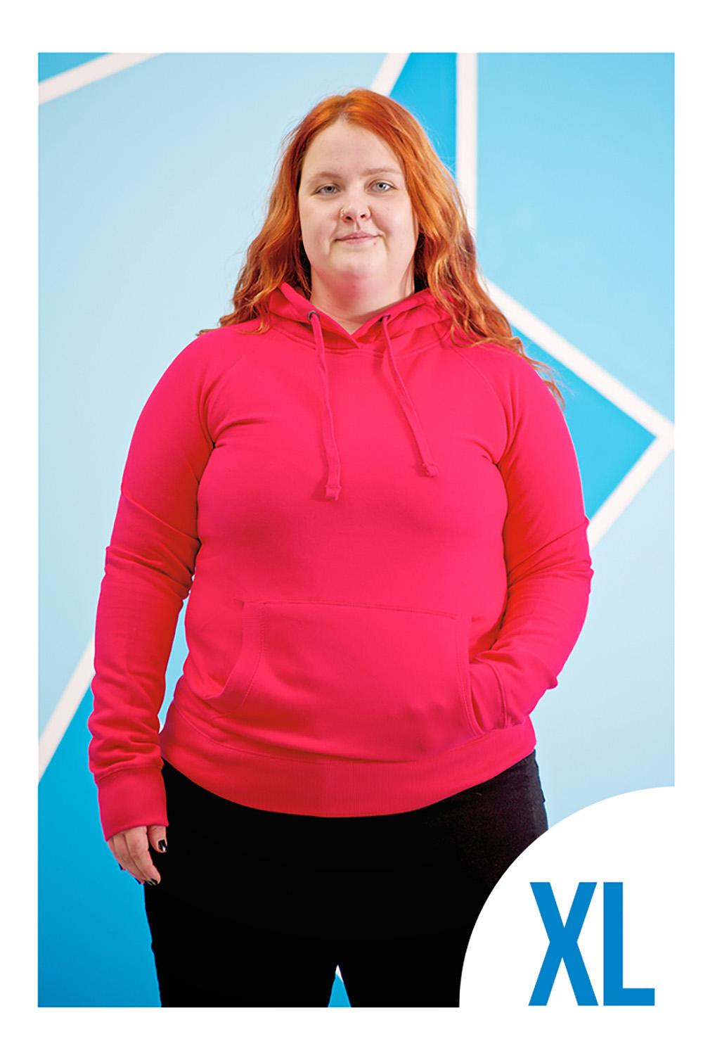 Women's Hoodie Sizes